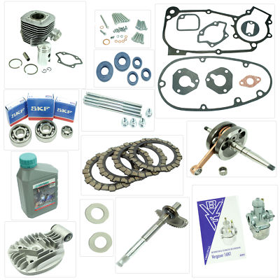 Motor Überholung Vergaser Lager 50ccm AMAL pass f Simson KR51 Schwalbe Star SR4