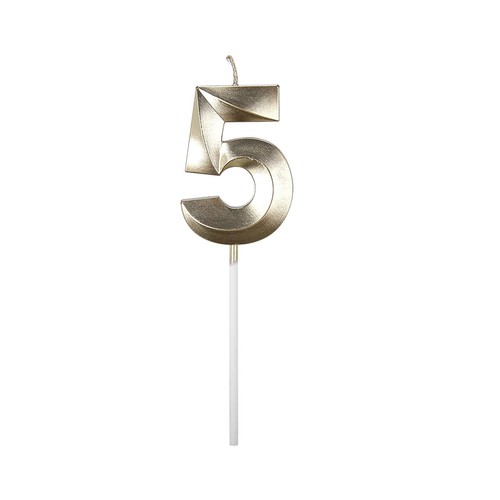 Geburtstagskerzen verlängert große Zahlenkerze bunt 3D Design Cake Topper 0-9 - Bild 146 von 159