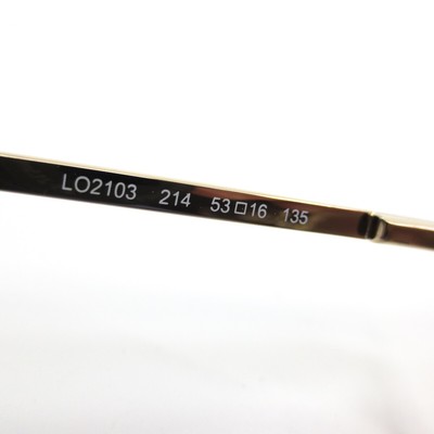 Longchamp Eyeglasses Frames LO2103 214 Brown Tortoise Gold  display picture 2