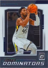 Donovan Mitchell 2021-22 Optic Basketball Elite Dominators Insert Card #13 Jazz