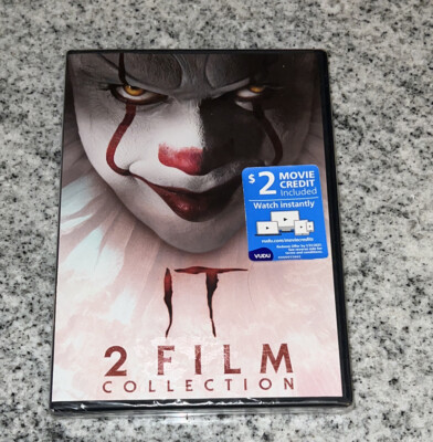 It Chapter One Two Film Collection DVD NEW SEALED Stephen King Horror  2019