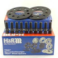 H&R Spurverbreiterung 6mm schwarz für BMW 5er GT