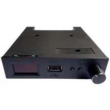 Black Newest Flash Floppy firmware V3.41 (GOTEK) Floppy emulator w/ OLED