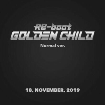 GOLDEN CHILD [RE-BOOT] 1st Album NORMAL CD+Photo Book+Calendar+Photo+Card SEALED