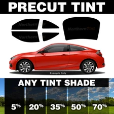 Precut Window Tint for Smart Fortwo Coupe 16-18 (All Windows Any Shade)