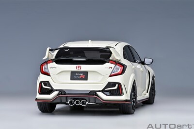 AUTOart 2021 HONDA CIVIC TYPE R FK8 1/18 CHAMPIONSHIP WHITE 73220