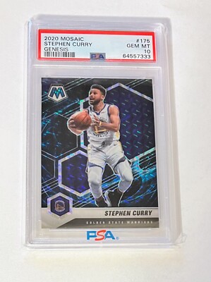 2020-21 Panini Mosaic - Stephen Curry #175 Genesis Mosaic 2020-21 Panini Mosaic - Stephen Curry #175 Genesis Mosaic