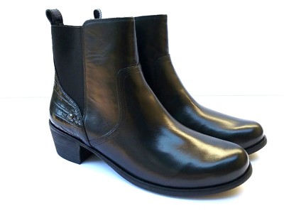 Ugg Keller Croco Woman's US 9,5 Chelsea Leather Ankle Boots