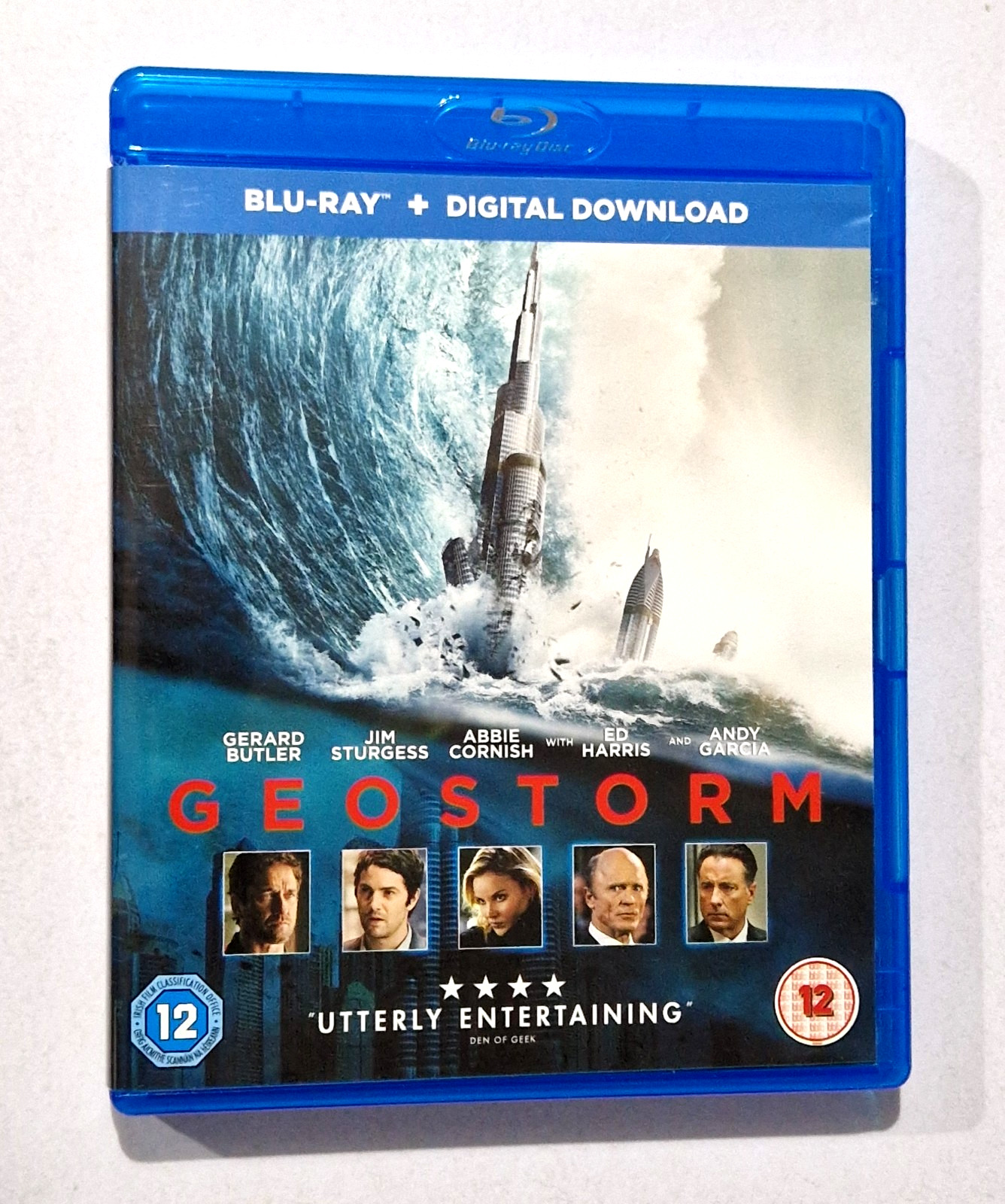 Geostorm BLU RAY Starring Gerard Butler