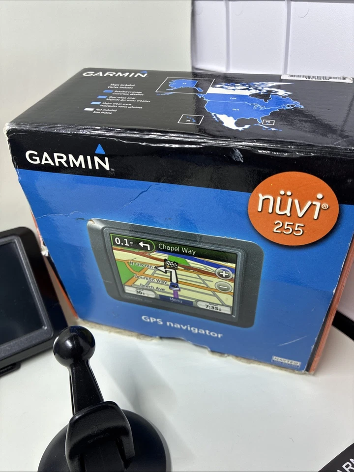 Garmin GPS Navigator Nuvi 255 - In Box Personal Travel Assistant Navtec On Board - Image 4 of 4