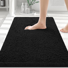 Bathroom Rugs 36X24, Luxury Chenille Extra Soft Absorbent Bath Mat