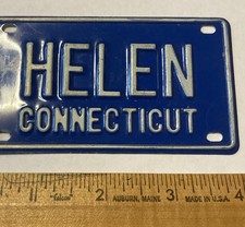 Bicycle/novelty License Plate 