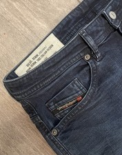 Mens W32 L32 Diesel THOMMER 0098I Blue Denim JEANS Waist 32 Leg 32 EXCELLENT