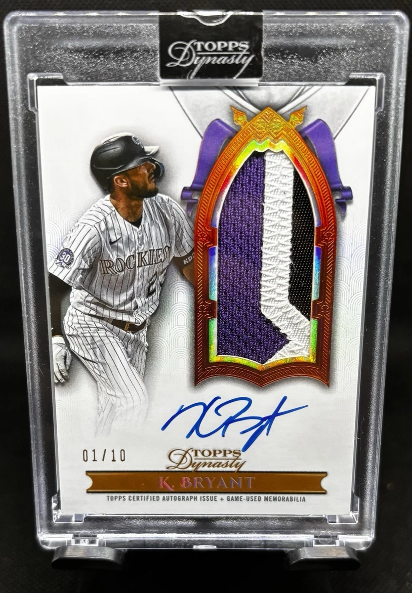 Kris Bryant Autographed Baseball Sports Trading Cards