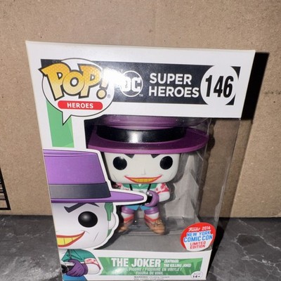 Funko Pop! DC Super Heroes The Joker (Killing Joke) #146 NYCC 2016 Near mint 