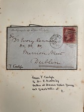 Autograph letter by Thomas Carylye
