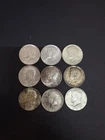 90% Silver Kennedy Half Dollar Lot. 112.5 Grams