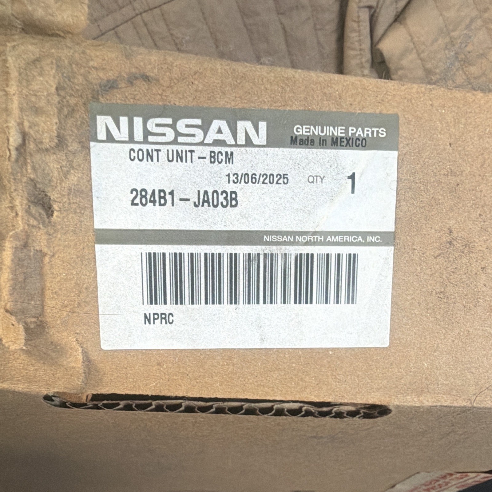 Control Unit-BCM NISSAN