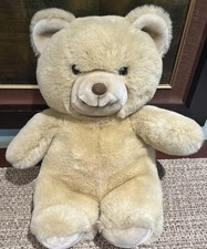 VTG 80'S AMERICA WEGO SABLE TEDDY BEAR PLUSH 18  Korea Excellent Condition