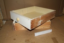 alte Schublade Holz Holzkiste Regal weiß shabby Holzschublade Vintage Antik 03