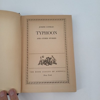 Typhoon by Joseph Conrad - 1902 First Edition - G.P. Putnam's Sons