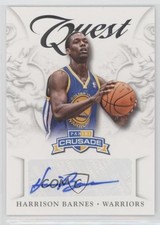 2012-13 Panini Crusade Quest Auto Harrison Barnes #16 Auto 2d0