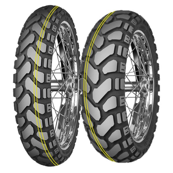 COPPIA GOMME MITAS ENDURO TRAIL + DAKAR 90/90-21 + 170/60-17 - Immagine 3