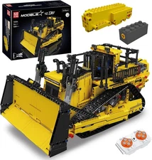 Mould King 15084 Movable Electric Power Bulldozer Building Blocks Set 1508+ pcs