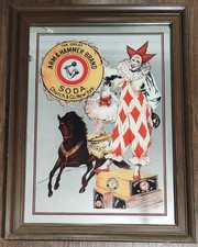 VTG 1970s Arm & Hammer Brand Soda Framed Advertisement Mirror - MASSIVE 32"x24"
