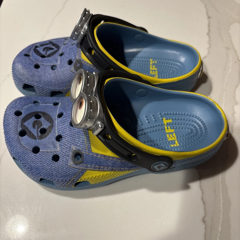 Crocs Despicable Me Minion Toddler Size 2c - Image 3 of 4