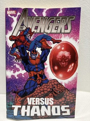 The Avengers vs Thanos TPB 2013 First Printing Marvel Graphic Novel