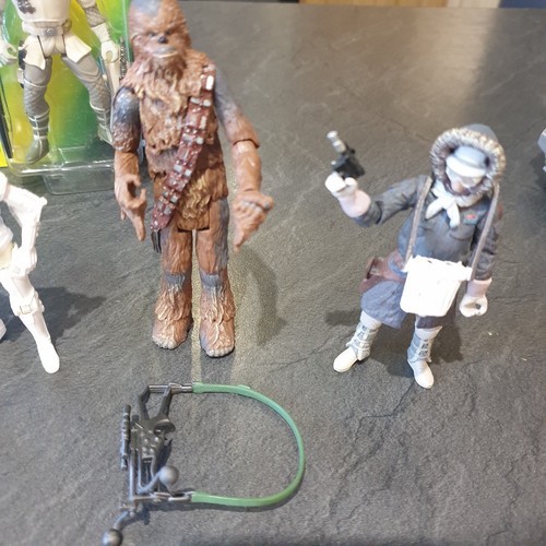 Star Wars Hoth Recon Patrol 3.75 Set Han Chewie K3P0 R5M2 Probe droid Hoth rebel - Picture 2 of 23