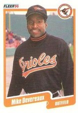 1990 Fleer MLB Baseball Trading Cards With Rookies Pick From List 1-220