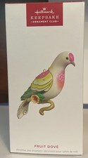 2025 HALLMARK KEEPSAKE ORNAMENT FRUIT DOVE KOC MEMBER EXCLUSIVE