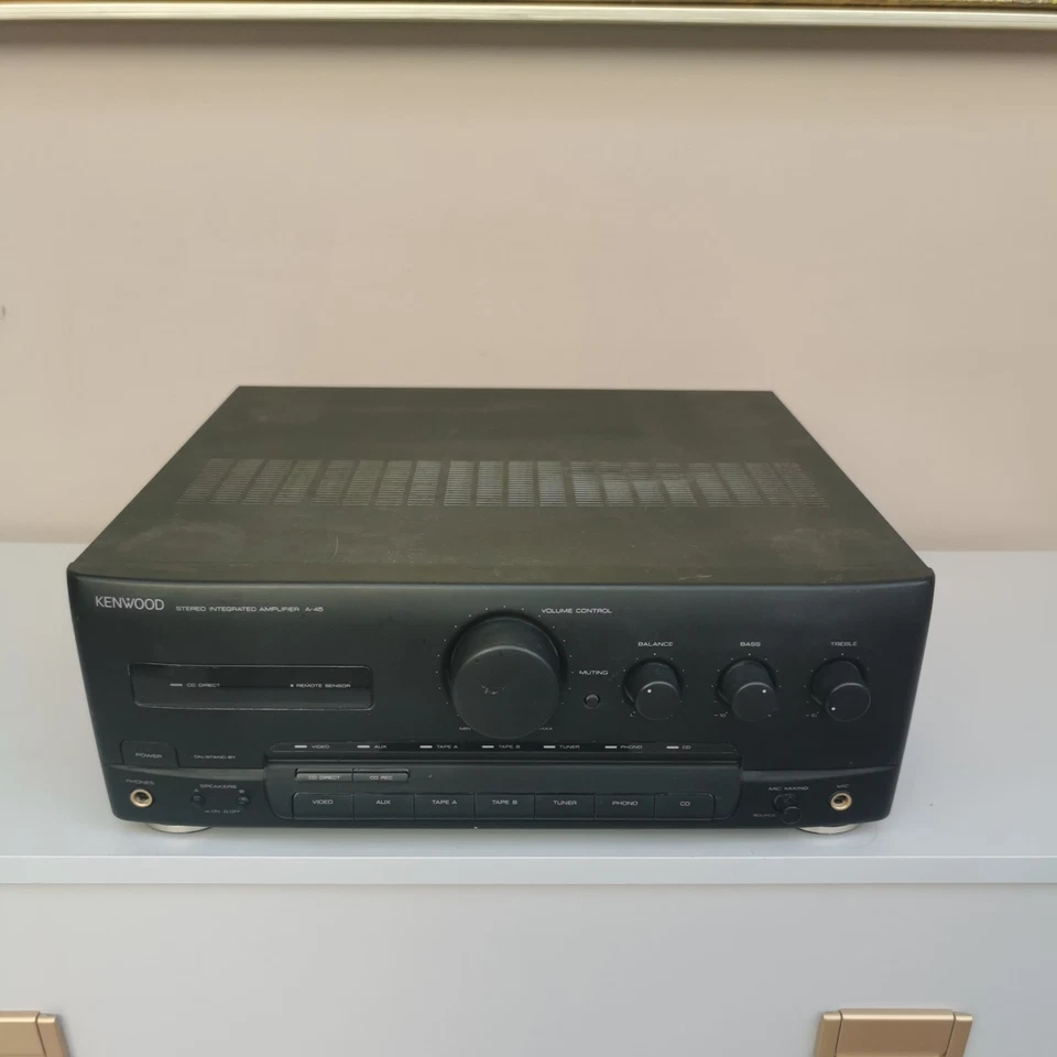 Kenwood A-45 Stereo Integrated Amplifier - Hifi Separate Tested & Working - Image 2 of 4