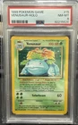 1999 POKEMON BASE SET UNLIMITED #15 VENUSAUR-HOLO PSA 8