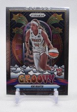 2025 Panini Prizm WNBA - Kiki Iriafen - Groovy Insert - RC #15