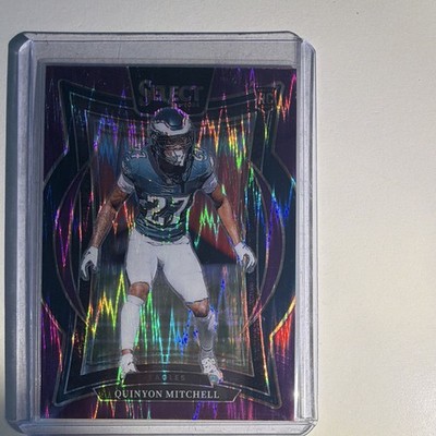 Panini Select 2024 Quinyon Mitchell RC Purple Shock Prizm /360 #55 Eagles
