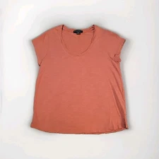 Social Standard by Sanctuary Womens Amber Rose Scoop Neck Tee Large New W/O Tags