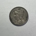1869-P Three Cent Nickel — photo from another recent sale