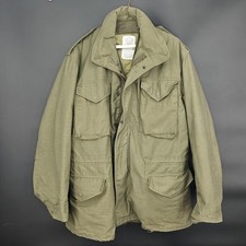 U.S. Vietnam War M65 Cold Weather OG-107 Field Jacket Size Small-Long Date 1976
