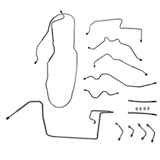 Brake Line Kit Complete 4wd Late 2000-05 Chevrolet Blazer GMC Jimmy Stainless