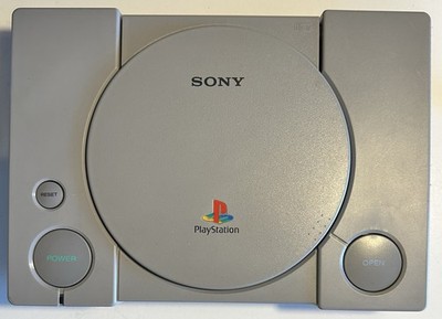 Official Sony PlayStation 1 PS1 Console Bundle With 2 Controllers & Games
