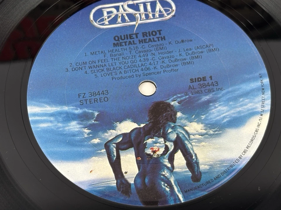 Quiet Riot - Metal Health (1983, Vinyl LP) Pasha FZ-38443 - Image 4 of 4