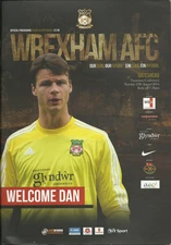WREXHAM v GATESHEAD VANARAMA CONFERENCE PROGRAMME 14/15 SEASON red dragons