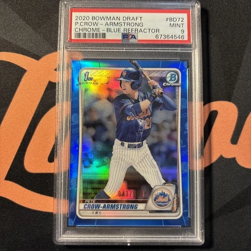 2020 Bowman Pete Crow-Armstrong PSA 9
