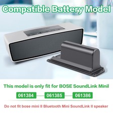 22Wh Battery For 061384 Bose SoundLink Mini Bluetooth Speaker one/Speaker I