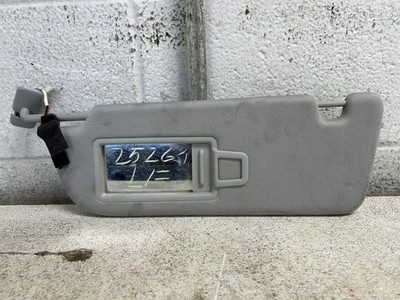 2019 AUDI A7 Driver Left Side Gray Cloth Sun Visor W/Lighted Mirror 
