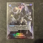 Five Elders Alt Art (OP13-082 SR) One Piece TCG (ENGLISH) Pack Fresh