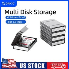 ORICO 5PCS 3.5 inch HDD Hard Drive Protective Case SDD Storage Box HDD Case